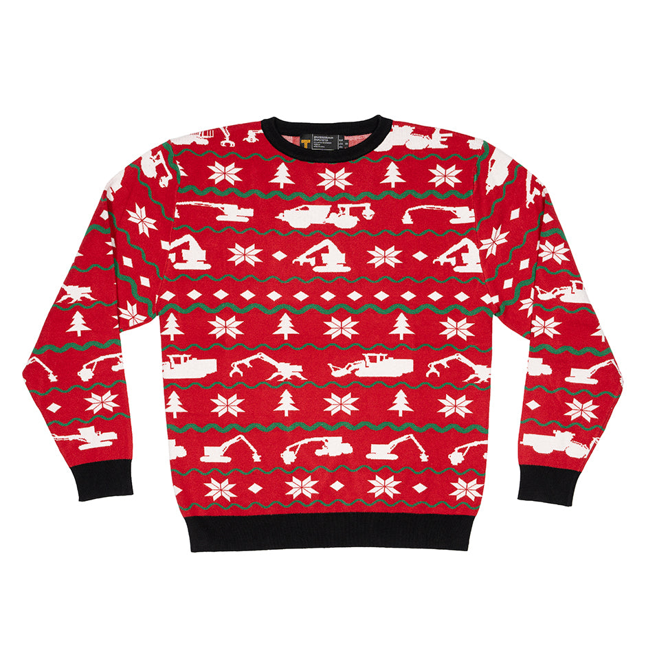 LIMITED EDITION Ugly Christmas sweater in red Tigercat Outfitters