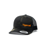 Yupoong YP Classics® Retro Trucker Multicam® Snapback in Black