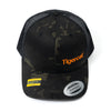 Yupoong YP Classics® Retro Trucker Multicam® Snapback in Black