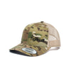 Yupoong YP Classics® Retro Trucker Multicam® Green/Khaki Snapback