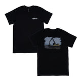 UNISEX T-SHIRT, BLACK WITH 850 DESIGN GRAPHIC