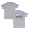 UNISEX T-SHIRT, SOFT GREY WITH 920 DESIGN GRAPHIC