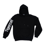 HOODIE, BLACK PULLOVER, FULL DESIGN ON BACK