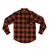 ORANGE FLANNEL TIGERCAT BRAND