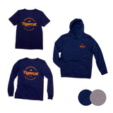 3 PIECE RUSSELL ATHLETICS BUNDLE, INCLUDES HOODIE, LONG AND SHORT SLEEVE T-SHIRT