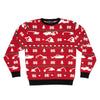 LIMITED EDITION - Ugly Christmas sweater in red