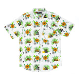 NEW TIGERCAT BRAND HAWAIIAN STYLE SHIRT IN WHITE