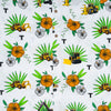 NEW TIGERCAT BRAND HAWAIIAN STYLE SHIRT IN WHITE