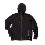 HOODIE, FULL ZIP, BLACK