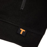 HOODIE, FULL ZIP, BLACK