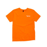 UNISEX T-SHIRT, ORANGE WITH 630E DESIGN
