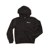 LIGHTWEIGHT YOUTH JACKET IN BLACK, WINDBREAKER STYLE