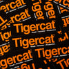 TIGERCAT STICKER 9" x 2.5"