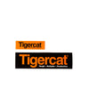 TIGERCAT STICKER 9" x 2.5"