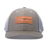 TIGERCAT BRAND HAT, FITTED GREY MESH BACK